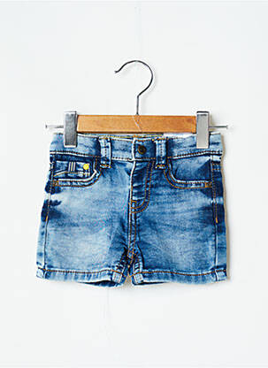 Short fermeture pressionnée taille ajustable bleu MAYORAL garcon