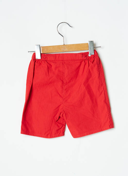 Short rouge PETIT BATEAU pour garçon