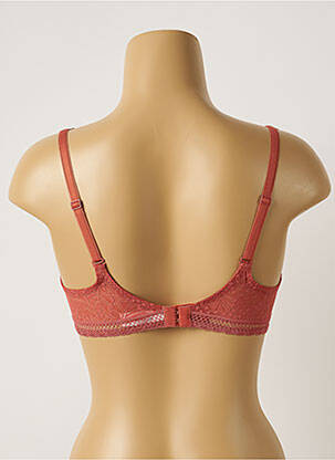 Soutien-gorge effet matière satinée haut soutien-gorge moulé rose SIMONE PERELE femme