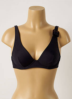 Haut de maillot de bain stretch haut soutien-gorge emboitant noir SIMONE PERELE femme