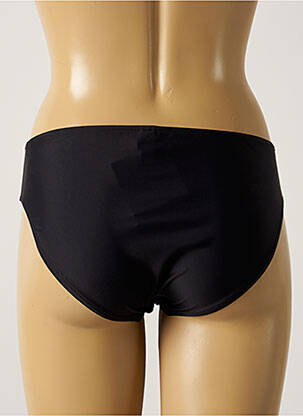 Bas de maillot de bain imprimé fantaisie culotte noir ROSE POMME femme