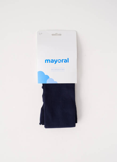 Collants bleu MAYORAL pour fille