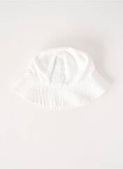 Chapeau blanc PETIT BATEAU pour enfant seconde vue