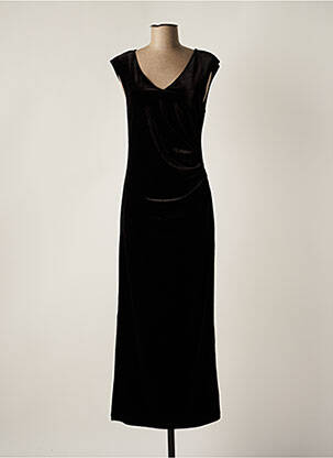 Robe longue sans manche sans manche noir LES P'TITES BOMBES femme