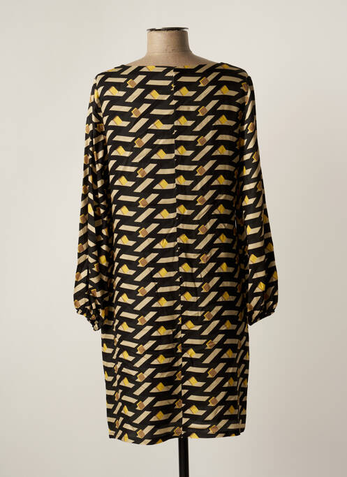 Robe courte jaune SEE THE MOON pour femme