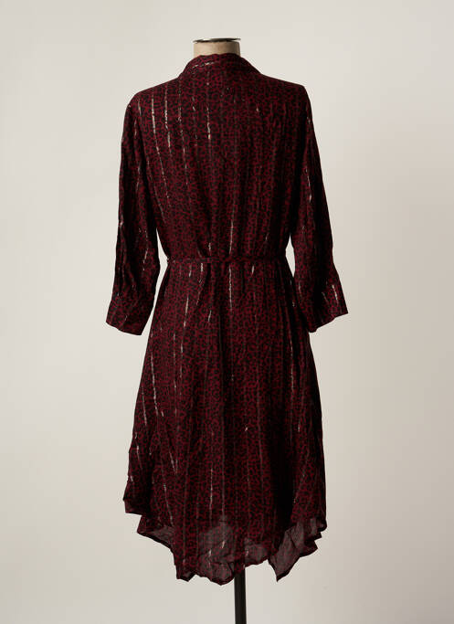 Robe mi-longue rouge LES P'TITES BOMBES pour femme