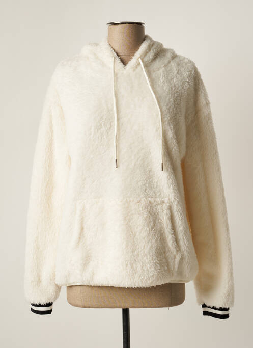 Sweat-shirt à capuche beige RINGELLA pour femme