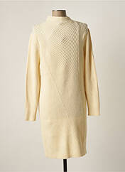 Robe pull beige K-DESIGN pour femme seconde vue