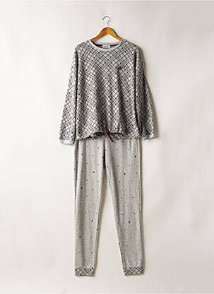 Pyjama gris MASSANA pour femme