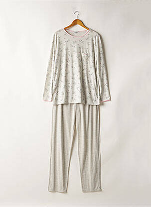 Pyjama gris MASSANA pour femme