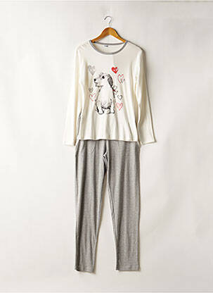Pyjama gris VANIA pour femme