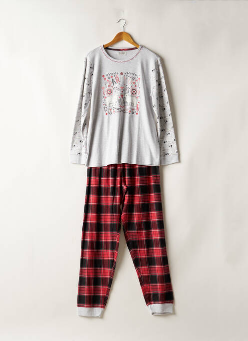 Pyjama rouge MASSANA pour femme