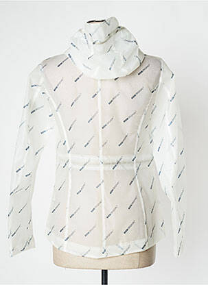 Imperméable manches longues sans capuche gris 80DBORIGINAL femme