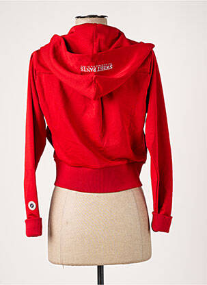 Veste casual col rond rouge SWEET PANTS femme