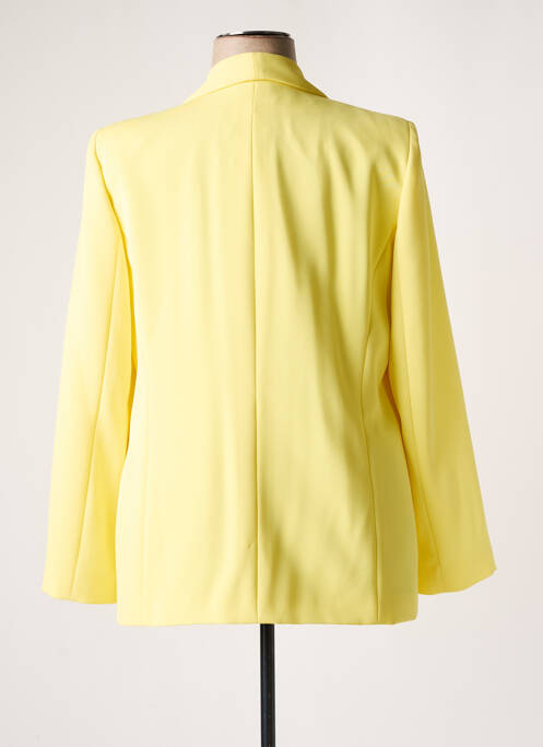 Blazer col châle jaune WEILL femme