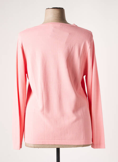 Gilet manches longues rose WEILL pour femme