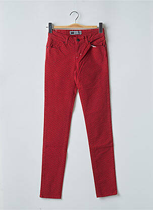 Pantalon slim skinny taille normale rouge LEVIS femme