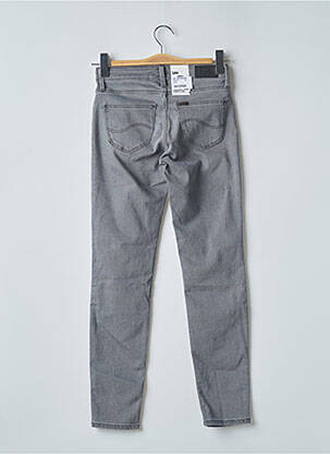 Jeans skinny stretch taille basse gris LEE femme