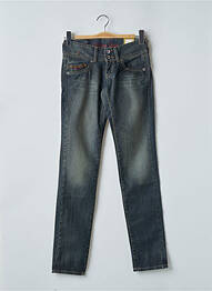 Jeans coupe droite taille basse taille basse bleu TOMMY HILFIGER femme
