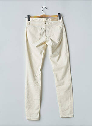 Pantalon slim taille basse taille basse beige TOMMY HILFIGER femme