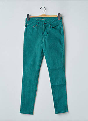 Jeans skinny taille normale taille normale vert LEVI'S femme