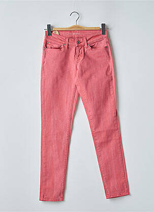 Jeans skinny stretch taille basse rose LEVI'S femme