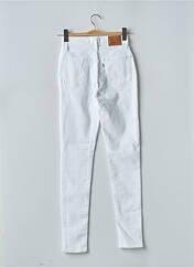 Jeans skinny blanc LEVIS pour femme seconde vue