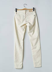 Pantalon slim beige TOMMY HILFIGER pour femme seconde vue