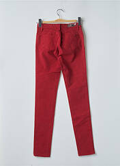 Pantalon slim rouge LEVIS pour femme seconde vue