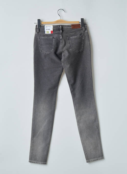 Jeans skinny stretch taille basse gris TOMMY HILFIGER femme