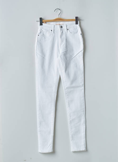 Jeans skinny blanc LEVIS pour femme