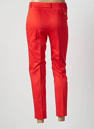 Pantalon 7/8 stretch taille normale rouge WEILL femme