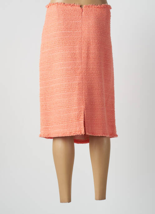 Jupe mi-longue orange WEILL pour femme