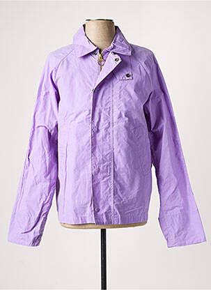 Veste casual violet BARBOUR pour homme