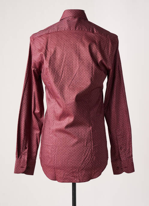 Chemise manches longues rouge TOMMY HILFIGER homme