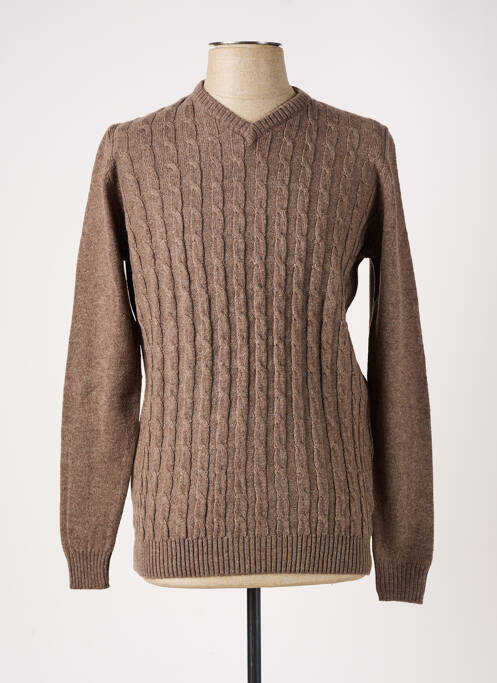 Pull beige ORIGIN pour homme