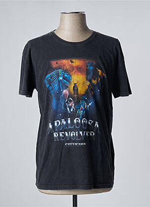 T-shirt coupe droite manches courtes gris CHEVIGNON homme