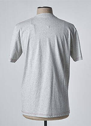 T-shirt tissage chiné manches courtes gris CHEVIGNON homme