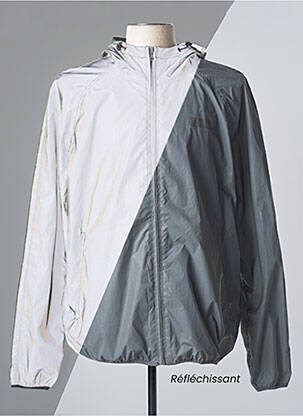 Imperméable poches a capuche gris TOMMY HILFIGER homme