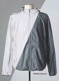 Imperméable poches a capuche gris TOMMY HILFIGER homme