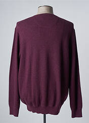 Pull violet STATE OF ART pour homme seconde vue