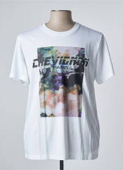 T-shirt blanc CHEVIGNON pour homme seconde vue