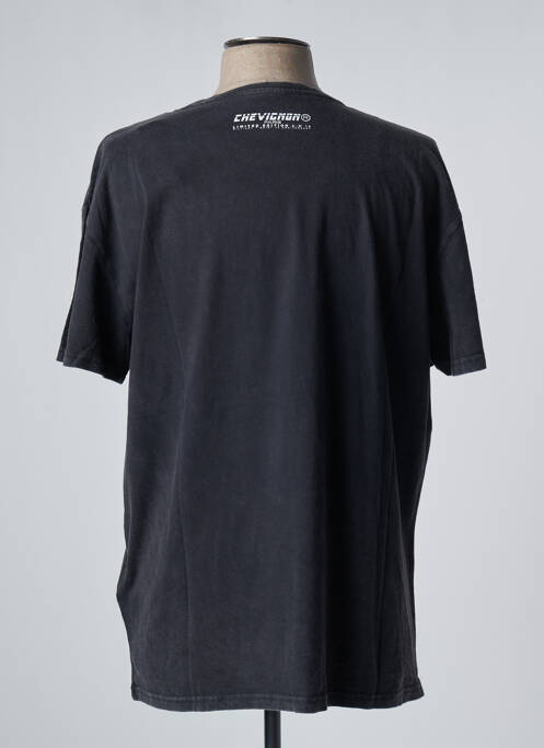 T-shirt coupe droite manches courtes gris CHEVIGNON homme