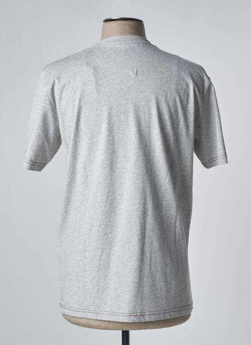 T-shirt gris CHEVIGNON pour homme
