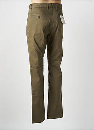 Pantalon chino stretch taille normale vert STATE OF ART homme