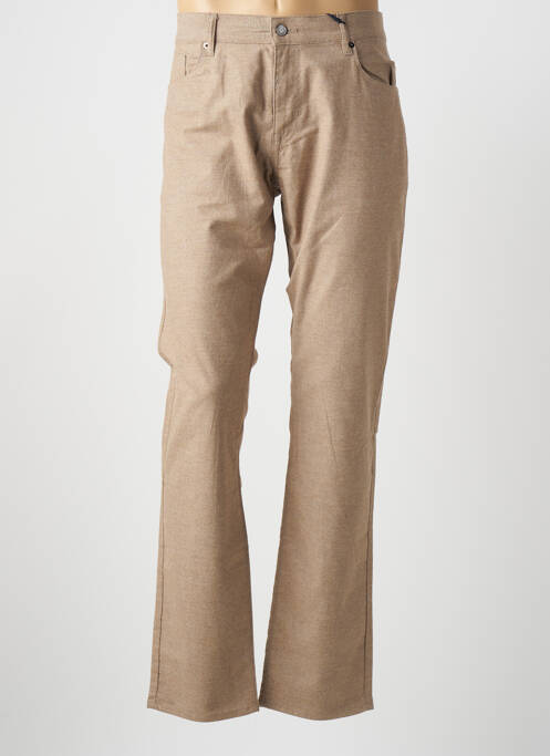 Pantalon droit beige FACONNABLE pour homme