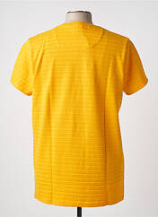 T-shirt jaune DSTREZZED pour homme seconde vue