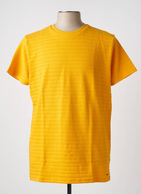 T-shirt jaune DSTREZZED pour homme