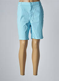 Bermuda bleu TBS femme