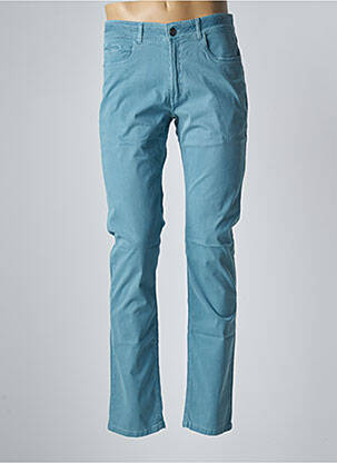 Pantalon slim bleu COFOX pour homme